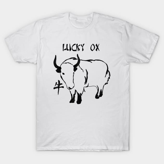 Chinese New Year – Year of the Ox T-Shirt by valentinahramov